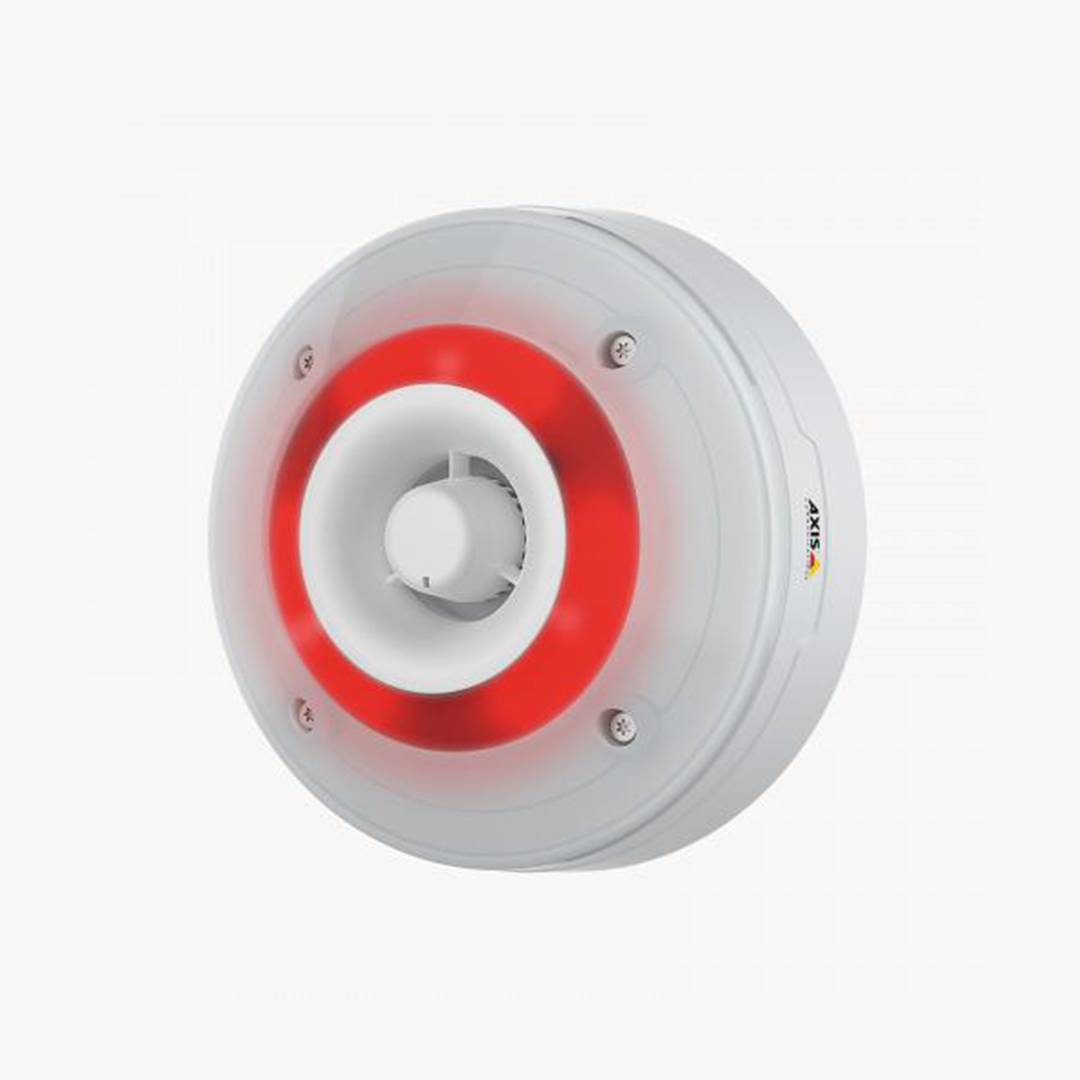 Sirene AXIS D4100-E Estroboscópica com Vários Padrões de Luz Sirene AXIS D4100-E Estroboscópica