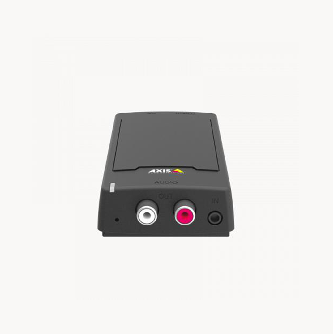 Hub de Áudio AXIS C8110 com Conversão Analógica para IP Hub de Áudio AXIS C8110