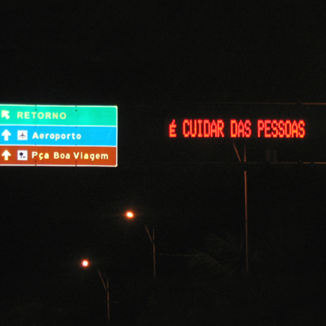 Painel de LED SPIDER para Comunicação Visual Painel de LED SPIDER