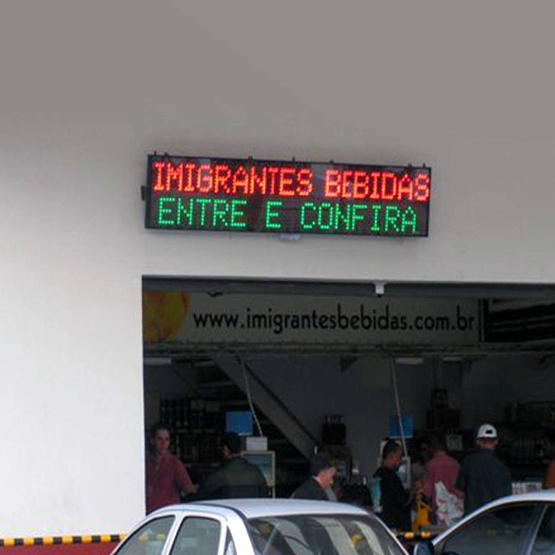 Painel de LED SPIDER para Comunicação Visual Painel de LED SPIDER