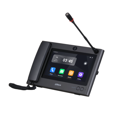 Central de Intercom IP Dahua VTS8A40B-CG com Tela 10”